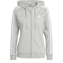 Adidas collegetakki 3S ft fz hoody w GL0802