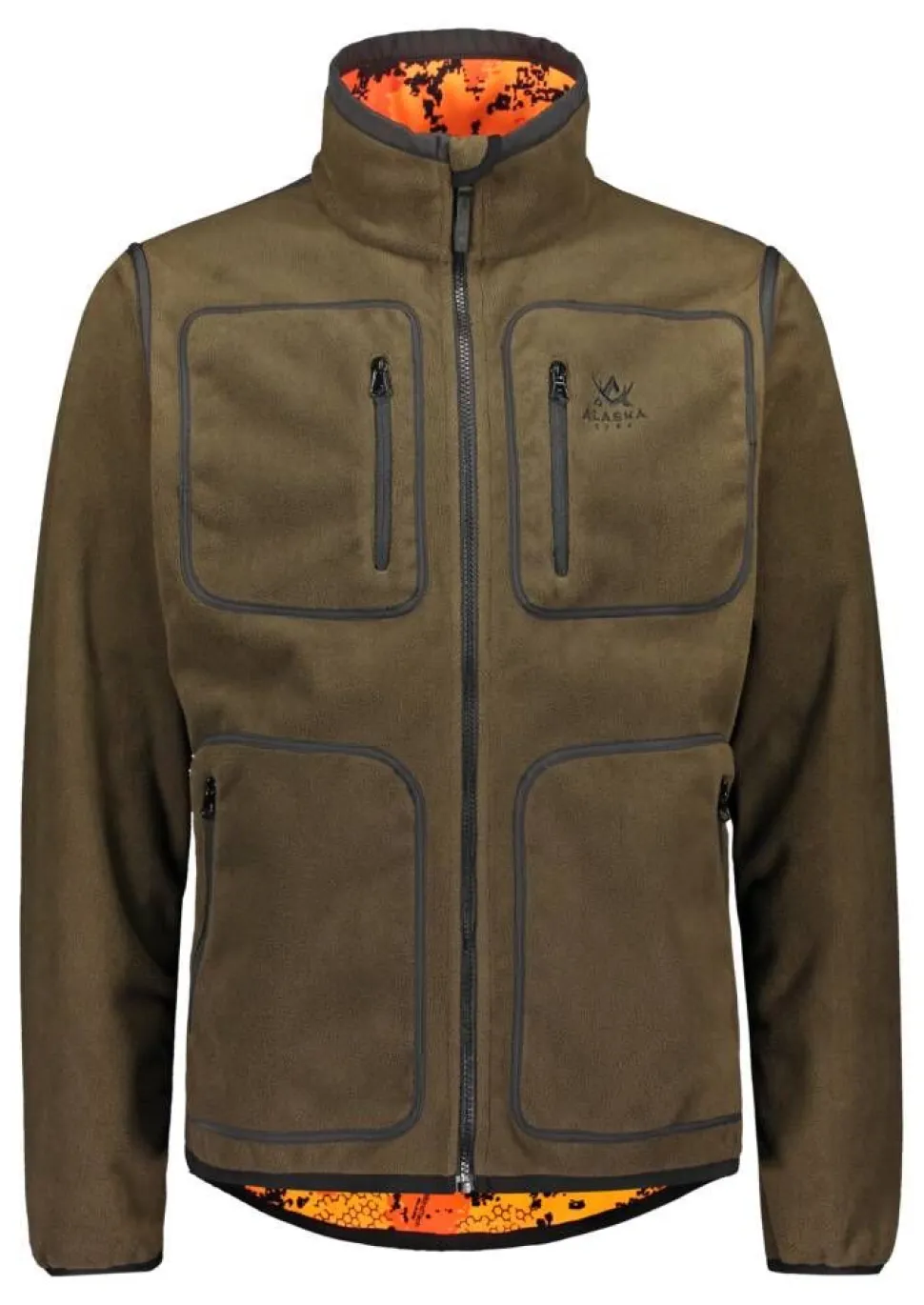 Alaska miesten fleecetakki Elk Hunter Reversible