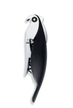 Alessi Parrot korkkiruuvi musta
