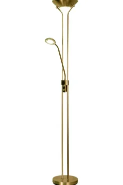 Aneta Lighting lattiavalaisin Nice LED uplight antiikki