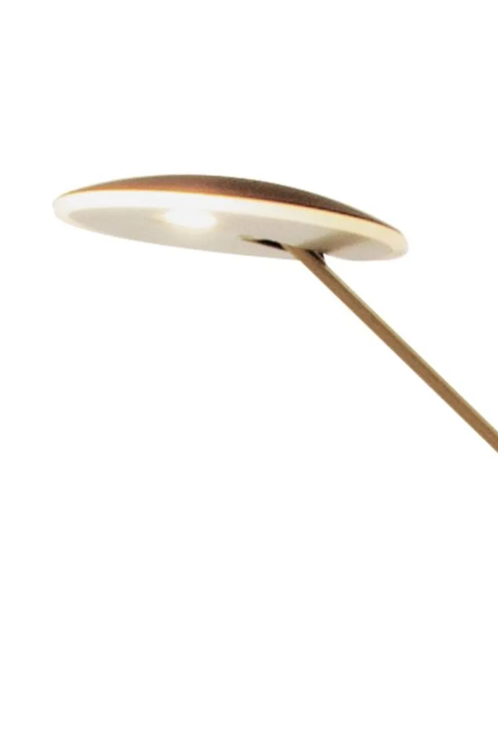 Aneta Lighting lattiavalaisin Cadiz upplight musta/mattamessinki LED