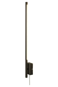 Aneta Lighting LED-seinävalaisin Stecco musta