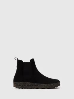Asportuguesas nilkkurit Caia Felt Black