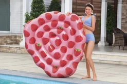 Bestway tuoksuva uimapatja vadelma 165x151 cm