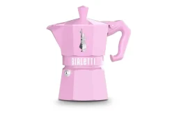 Bialetti espressokeitin 3 k. Moka Exclusive vaal.punainen