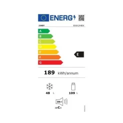 Candy jääkaappipakastin CCG1L314EW 143x54 cm