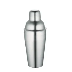 Cilio shaker 0,5 l 3-osainen teräs matta
