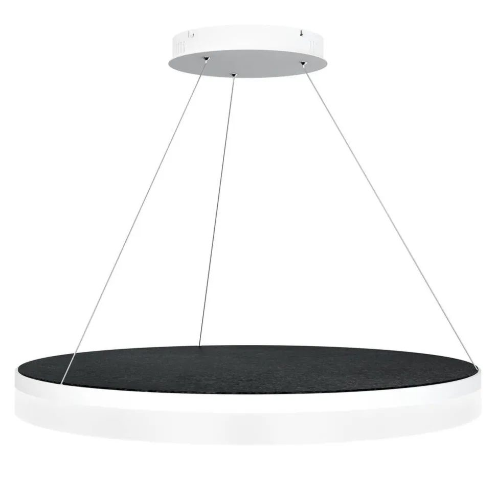 Design by Grönlund Acoustic Circulo 80 kattovalaisin musta 3000K