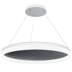 Design by Grönlund Acoustic Circulo 80 kattovalaisin tummanharmaa 4000K