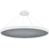 Design by Grönlund Acoustic Circulo 120 kattovalaisin vaaleanharmaa 4000K