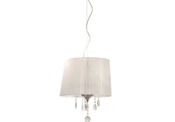 Design by Grönlund Crystal kattovalaisin pieni valkoinen
