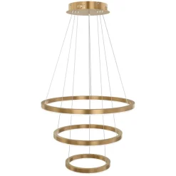 Design by Grönlund Layer 3 Led kattovalaisin messinki