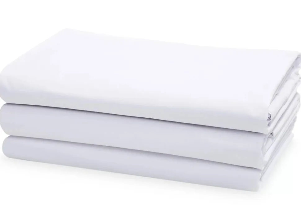 Familon Percale Organic aluslakana valkoinen 150x270