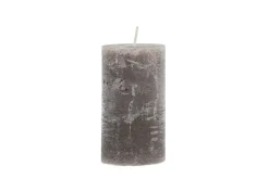 Fanni K Home pöytäkynttilä Rustiikki 6,8x12 cm harmaa