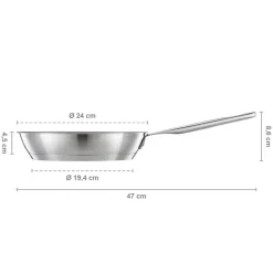 Fiskars All Steel paistinpannu 24 cm