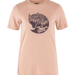 Fjällräven t-paita Abisko Wool Fox SS W