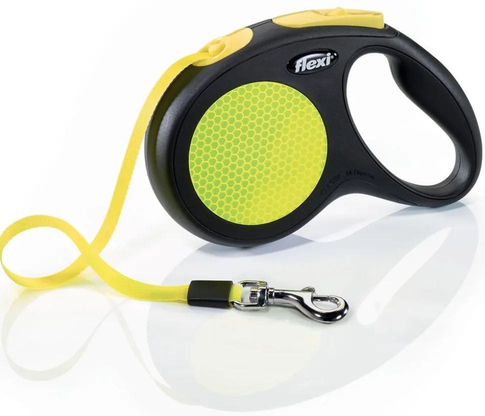 Flexi kelatalutin Neon Reflect M/25 kg 5 m nauha