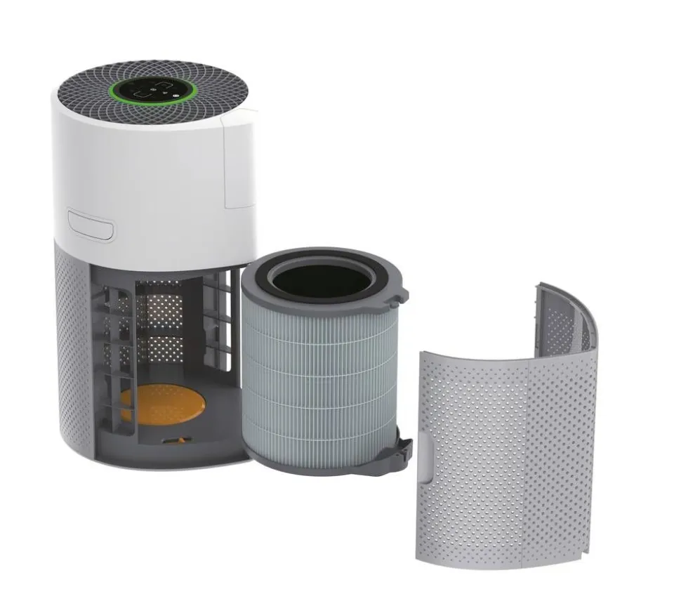 Hoover ilmanpuhdistin H-Purifier 300 valko/harmaa