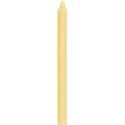 IB Laursen kruunukynttilä 29 cm rustiikki keltainen