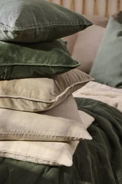 IB Laursen tyynynpäällinen sametti linen