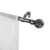 Ihanin verhotanko Alma 160-330 cm antrasiitti