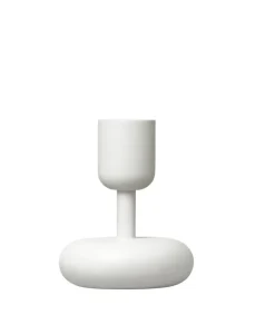 Iittala Nappula Kynttilänjalka 107 mm valkoinen