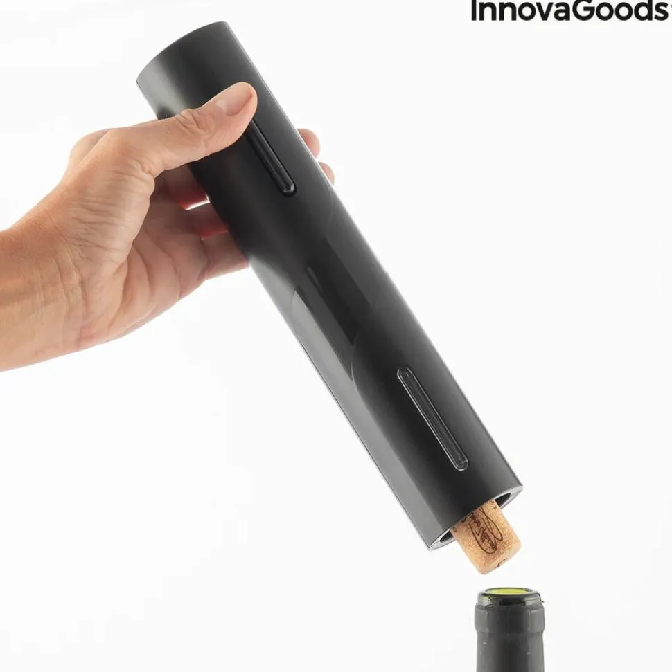InnovaGoods sähköinen korkkiruuvi lisätarvikkeilla