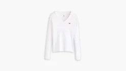 Levi's t-paita Essential HM LS Vneck Tee