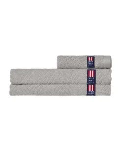 Lexington pyyhe 100x150 cmherringbone harmaa