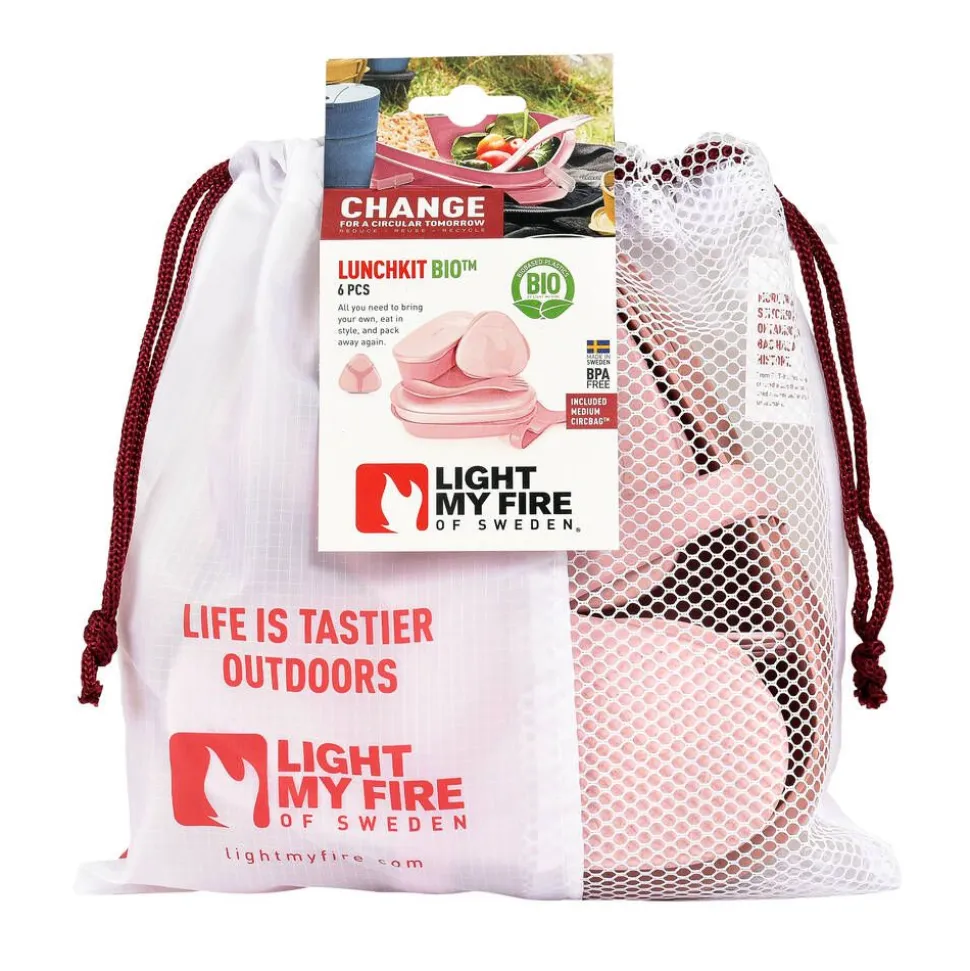 Light my fire LunchKit BIO astiasarja dustypink