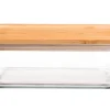 Maku säilytysrasia 1,52 L lasi/bambu