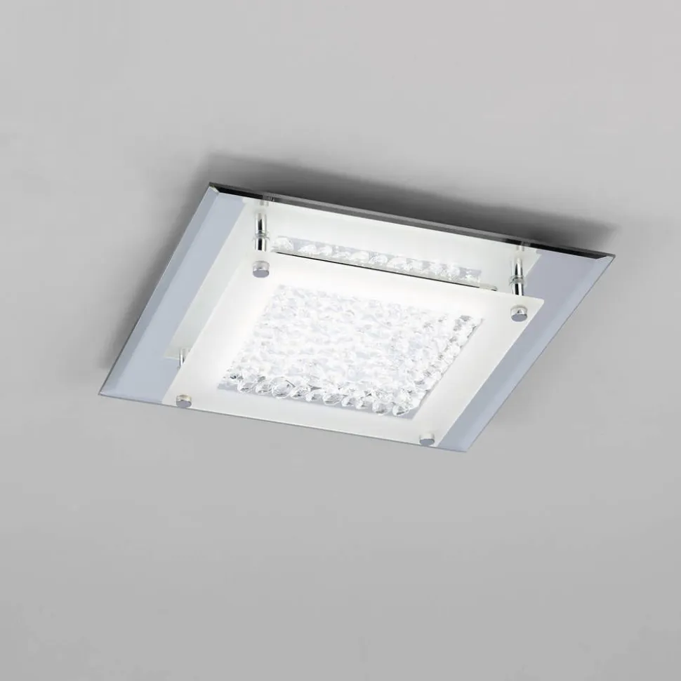 Mantra plafondi Crystal 28 cm peililasi