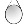 Mirrors and More peili Cornelia Ø55 cm musta