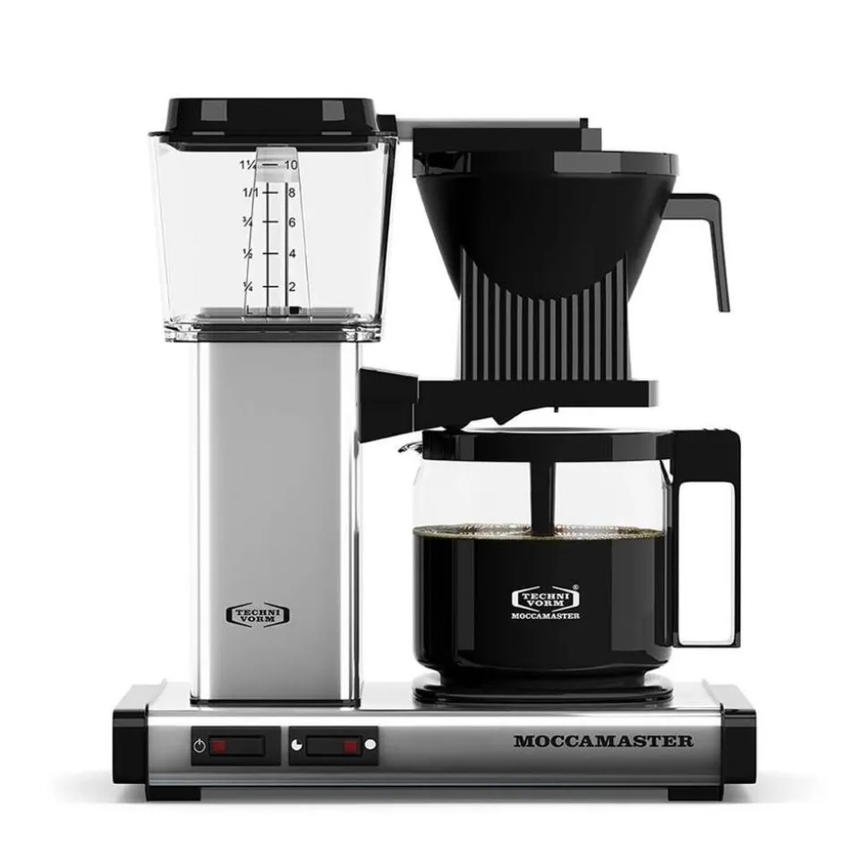 Moccamaster kahvinkeitin Automatic Polished Silver