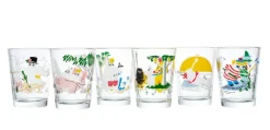 Moomin Arabia juomalasi 22 cl Loikoilua
