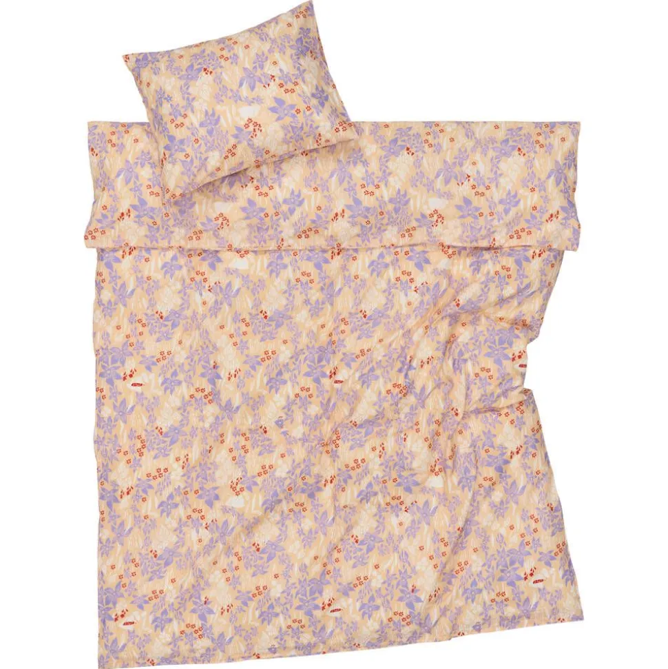 Moomin Arabia pussilakanasetti 150x210 cm Lilja beige