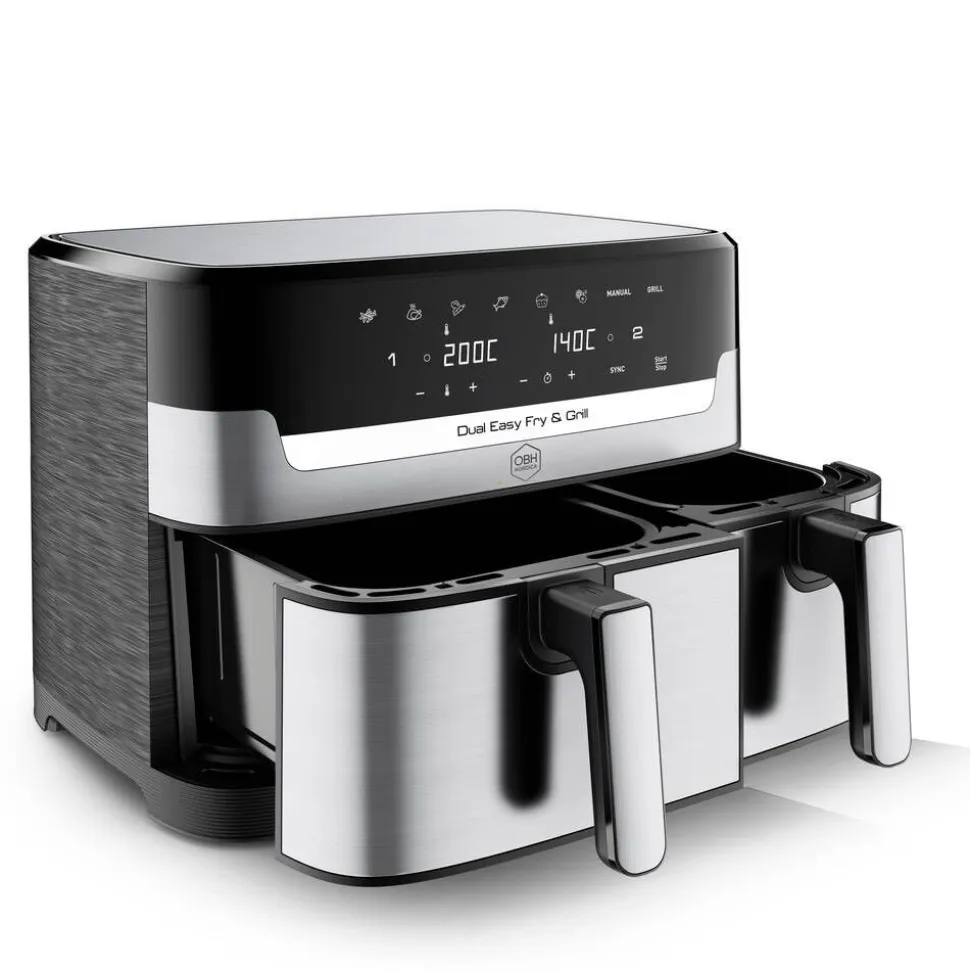 Obh Nordica Dual Easy Fry & Grill