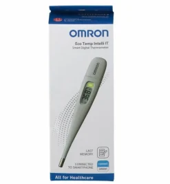 Omron digitaalinen kuumemittari Eco Temp Intelli IT valkoine