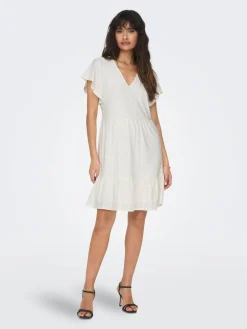 Only mekko Onlsandra S/S V-neck