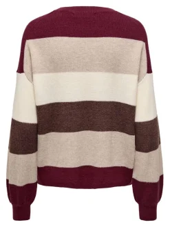 Only neule Onlatia L/S Stripe