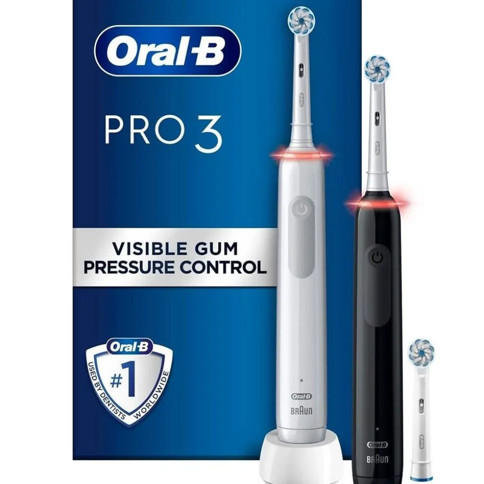 Oral-B sähköhammasharja Pro 3 3900N tuplarungolla