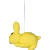 Pentik huopakoriste Jänönen 6 cm keltainen