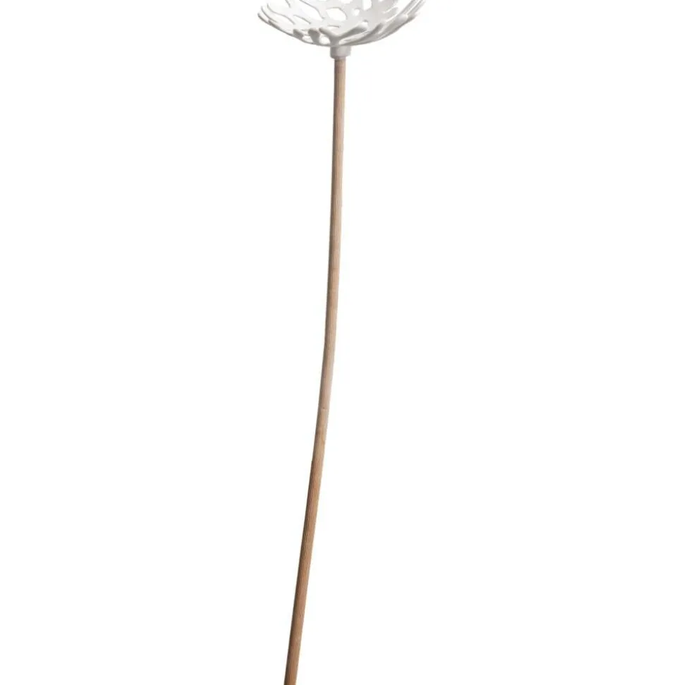 Pentik keramiikkakoriste Kukka 42 cm valkoinen