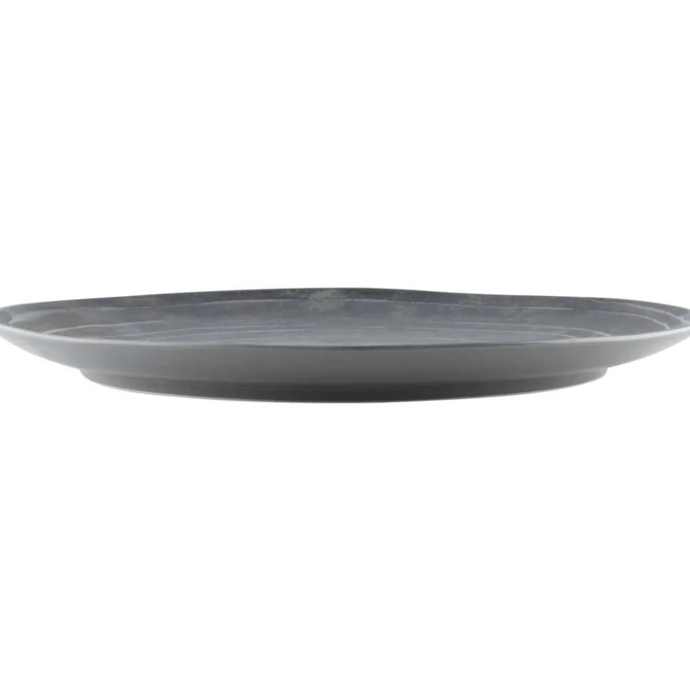 Pentik Kivi tarjoilulautanen tummanharmaa 32 cm