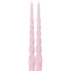 Pentik kruunukynttilä Kierre 28 cm v.punainen 2kpl/pkt