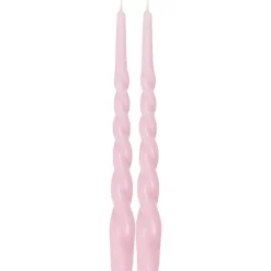 Pentik kruunukynttilä Kierre 28 cm v.punainen 2kpl/pkt