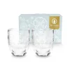 Pip Studio juomalasi Flower White 280 ml 2 kpl