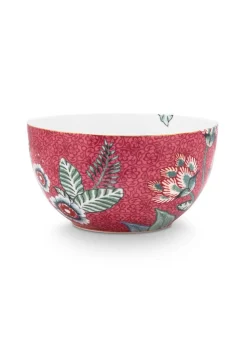 Pip Studio kulho Flower Festival 12 cm Dark Pink