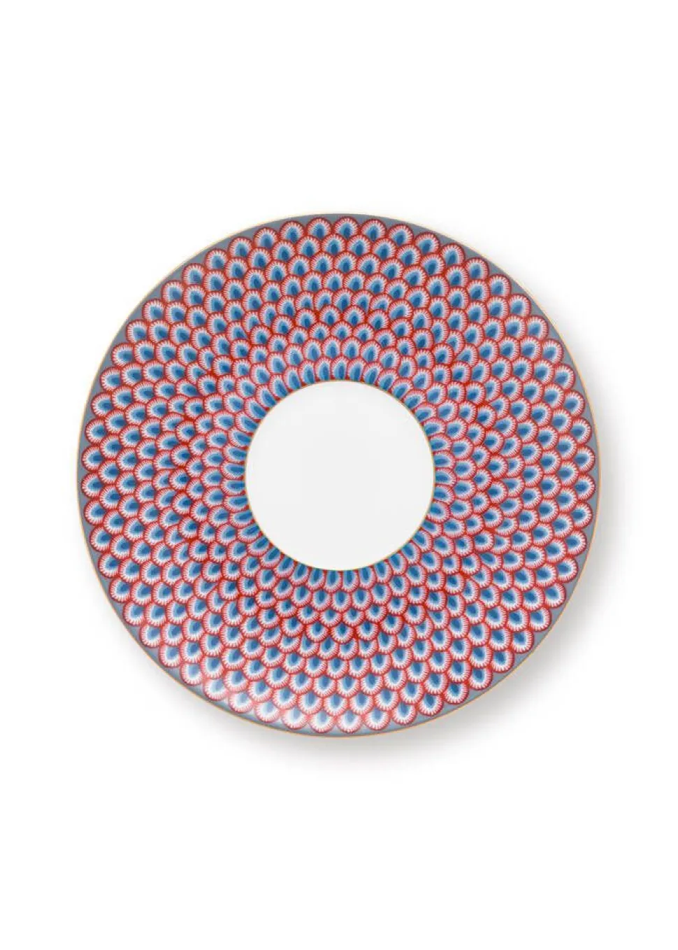 Pip Studio kuppi & aluslautanen Flower Festival 280 ml Light