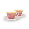 Pip Studio kuppi & aluslautanen La Majorelle 280 ml 2 kpl Pi